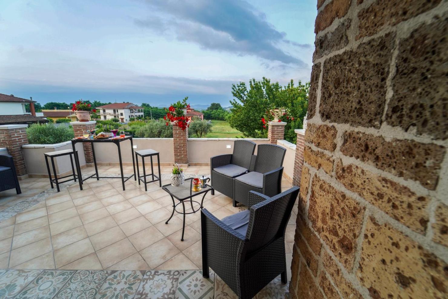 Villa Falcone Alvignano 外观 照片